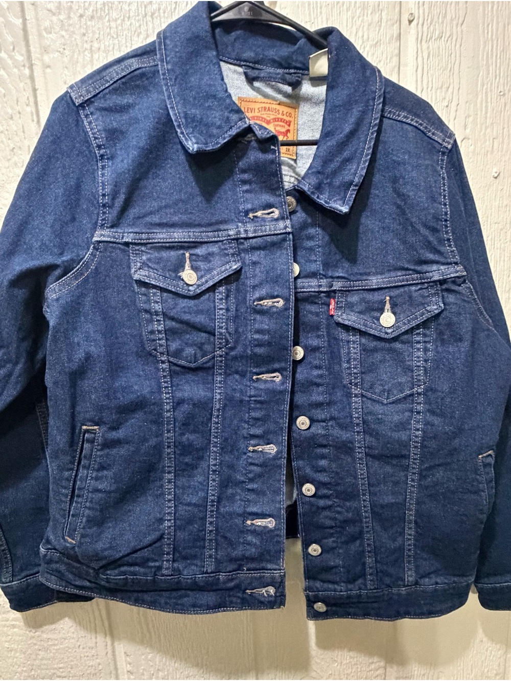 Levi's Indigo Blue Classic Denim Jacket